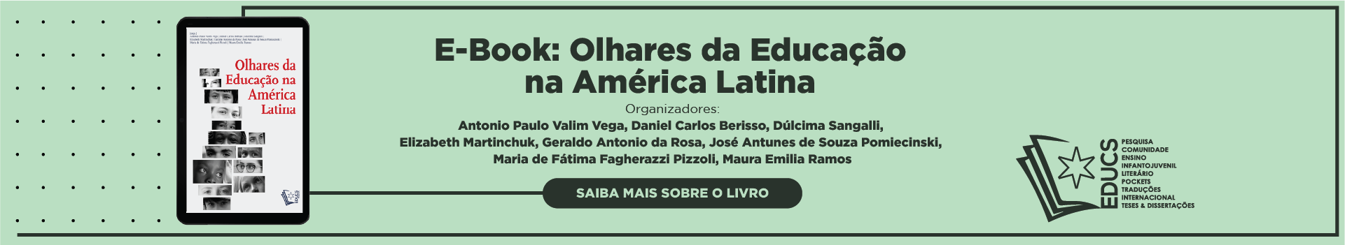 E-book: Olhares da Educação na América Latina