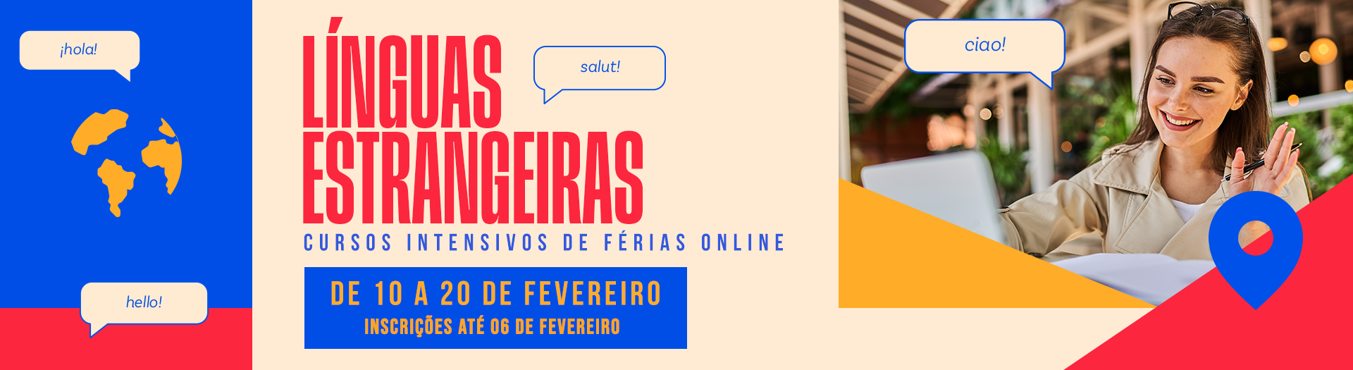 Cursos Intensivo de Férias - Online