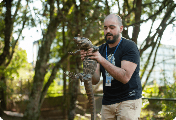 Ficamos felizes em recebê-los