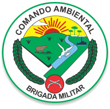 Logo da brigada militar - comando ambiental